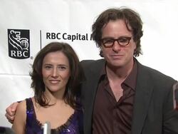 Davis Guggenheim (R) and guest  Stock Footage