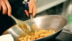 Cooking pasta. Stock Footage