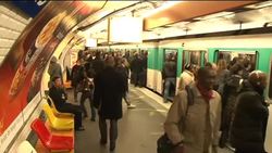 Paris trains run despite strike, students protest retirement reform News Clip