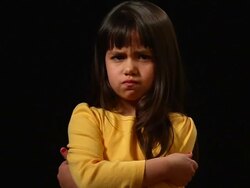 Selena's Frustration Stock Footage