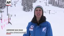 Too Much Snow: Avalanche Threat Stops Skiers News Clip