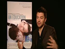 59th Berlin Film Festival: An Education Interviews Stock Footage