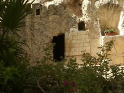 HD Tomb of Jesus Christ in Jerusalem Stock Footage