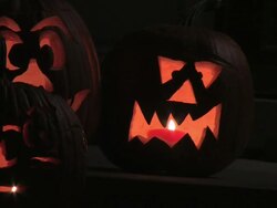 Halloween pumpkin 9 - HD 1080/30F Stock Footage