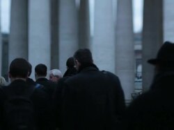 General views Around Vatican City Stock Footage