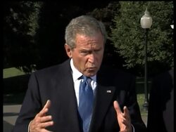 President Comments Before Flying To Disaster Area News Clip