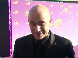 INTERVIEW: Andre Agassi on what brings him out, if he's been to the gala in the past, his thoughts on Occupy Wall Street, what he has to say  Stock Footage