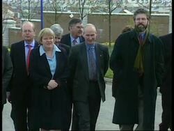 NORTHERN IRELAND: ULSTER UNIONISTS BACK PROPOSED PEACE ACCORD News Clip