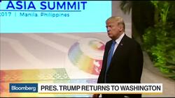 Trump Returns Home to Tax Showdown News Clip