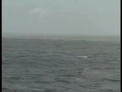 WA rough swell in sea, Antarctica Stock Footage