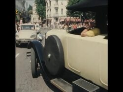 SYND 8 7 79 SCENES FROM THE MONT BLANC VINTAGE CAR RALLY News Clip