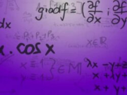 Math Symbols Background Stock Footage