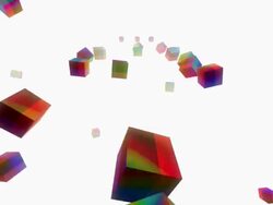 Abstract Cubes Stock Footage