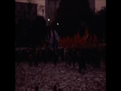 SYND 23/11/1970 THOUSANDS OF STUDENTS AND WORKERS DEMONSTRATE AGAINST THE CLOSE ALLIANCE BETWEEN JAPAN AND THE UNITED STATES News Clip