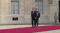 VOICED: Hollande asumio presidencia News Clip