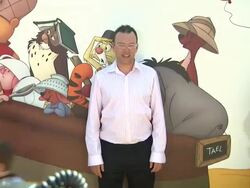 Henry Jackman at the 'Winnie The Pooh' Honey-Colored-Carpet Premiere at Burbank CA. (Footage by WireImage Video/Getty Images Entertainment Video) Stock Footage