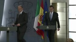 CLEAN : Spanish and Italian leaders hold talks News Clip