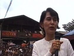 MYANMAR-SUUKYI-REVIEW News Clip