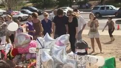 Batman star Christian Bale visits memorial to those who died in theatre shooting News Clip