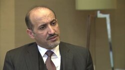 ONLY ON AP Interview with Ahmad al-Jarba, leader of Syrian National Coalition News Clip