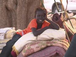 Villagers in Southern Sudan News Clip