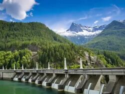 Hydro Dam Stock Footage