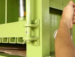 Recycling cardboard Stock Footage