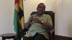 CLEAN : Sao Tomes PM pins economic hopes on oil tourism and technology News Clip