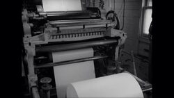 MS TU Printing press / United States Stock Footage