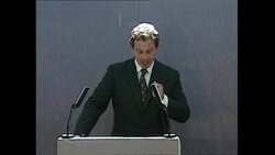 Tony Blair makes welfare speech on the Aylesbury Estate in South London News Clip