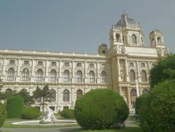  Natural History Museum.Medium shot.Pan In Stock Footage