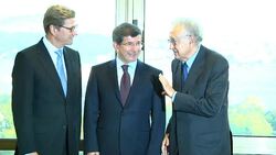 UN Envoy to Syria Brahimi meets Turkish and German FMs Instructional Video