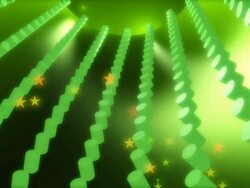 HD GREEN TUBES #1 Stock Footage