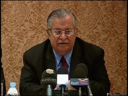 Iraq President Talibani comment on Iran sanctions News Clip