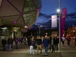 NRL Second Semi Final - Storm v Knights Stock Footage