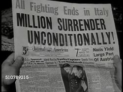 WWII Headlines Nazi Germany Instructional Video