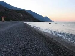 HD: Lonely beach Stock Footage