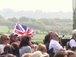 Sky News Royal Wedding Celebration Footage News Clip
