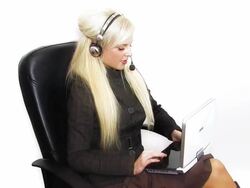 Customer Service Agent Stock Footage