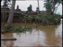 Flood waters wash into more villages, death toll rises to 83 News Clip
