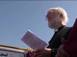 Archbishop of Canterbury visits baptismal site on the Jordan River Instructional Video