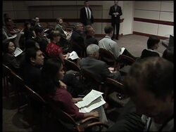 British Chancellor gives presser at IMF summit News Clip