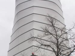 Airport control tower Stock Footage