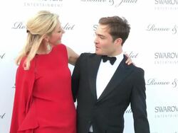 Nadja Swarovski & Ed Westwick Stock Footage