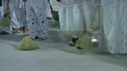 The Sambodrome gets prepared for the Carnival, including a blessing News Clip