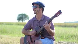 Guitar Player Stock Footage