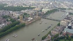 Royal flotiilla at River Thames in London News Clip