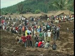 Landslide crashes into village as flooding kills at least 170 News Clip