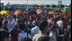 Cambodia - At least 378 die and thousands injured during a stampede at festival celebrating the end of the rainy season News Clip