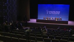 CLEAN : Syria talks: UN envoy commends Russia Turkey Iran News Clip